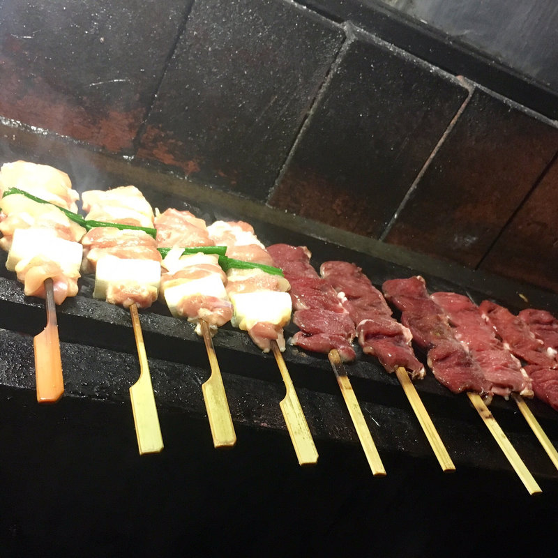 鳥串＆砂肝(焼鳥サマサマ)