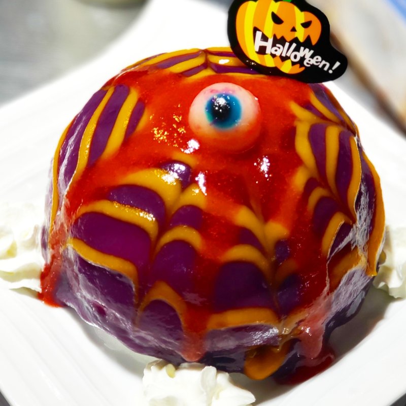 紫芋パンプキン(麺とかき氷 ドギャン)