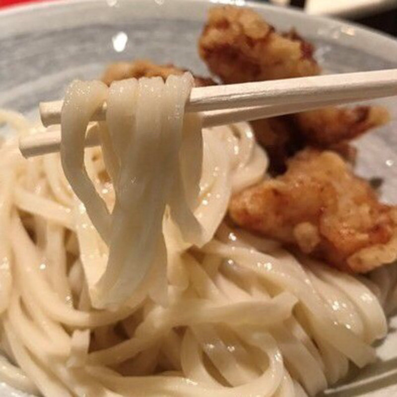 とり天ぶっかけうどん(やたがらす UDON（旧名：酒とうどん 一福）)