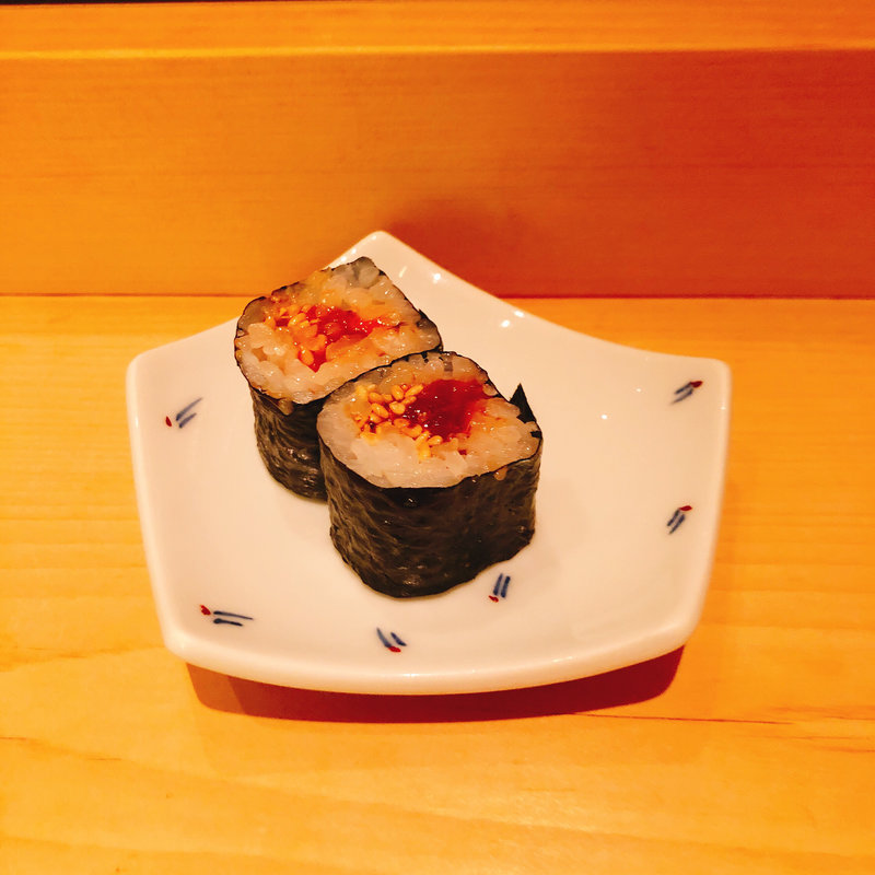 トロ巻き(寿し処くに)