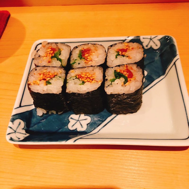 梅しそ巻き(寿し処くに)