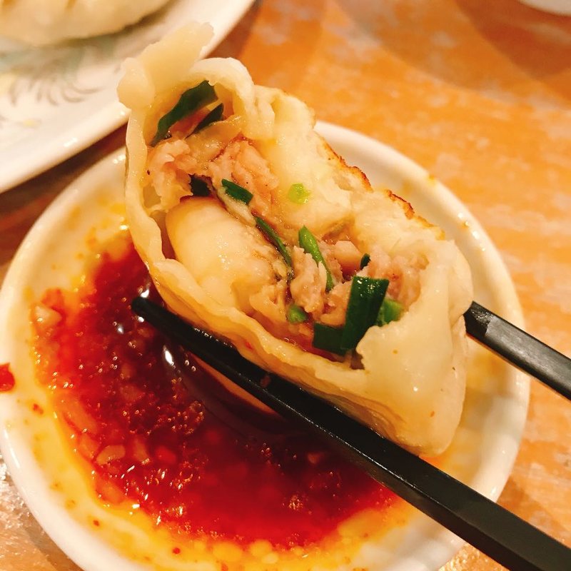 エビ餃子(餃子屋 一番星)