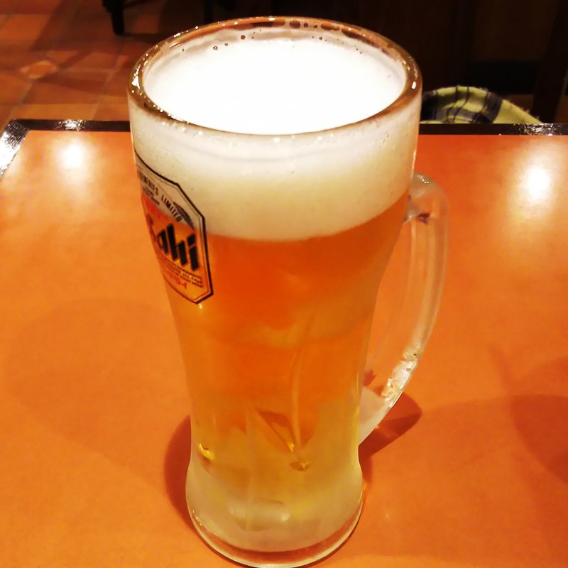 生ビール（中ジョッキ）(三代目 鳥メロ 元住吉西口店)