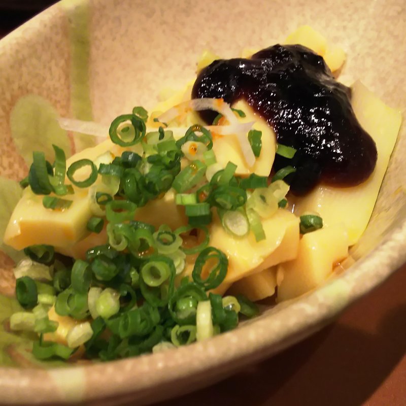 ぷるぷるダレのおつまみメンマ(三代目 鳥メロ 元住吉西口店)