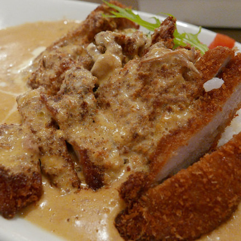 ヒレ辛カレーライス(レストラン ユっぴー)