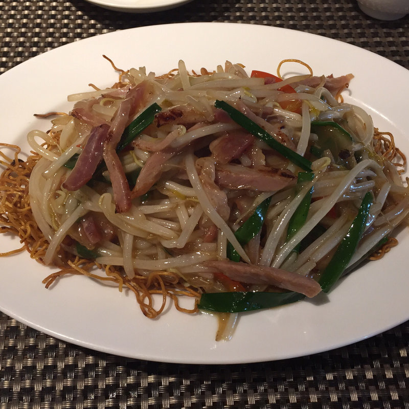 特選ランチ　香港焼きそばセット(施家菜)