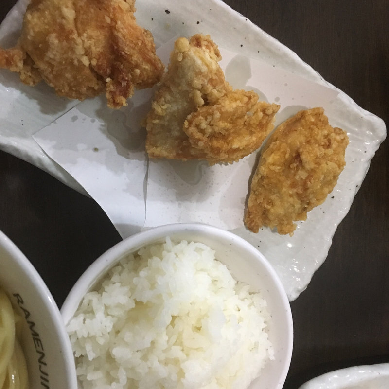 からあげセット(ラーメン人生JET 600)