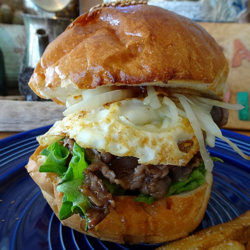 すき焼きバーガー(SEAGULL DINER)