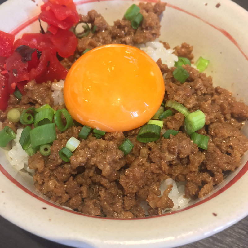 豚そぼろ丼(黒亭 （こくてい）)