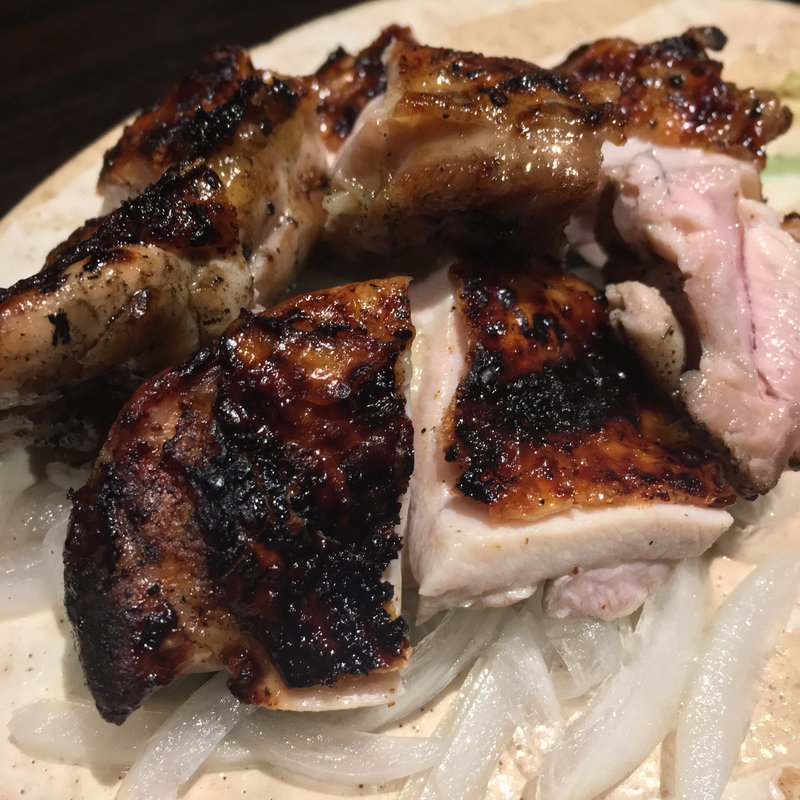 土佐はちきん地鶏 もも肉(わらやき屋　龍馬の塔　浜松町 )