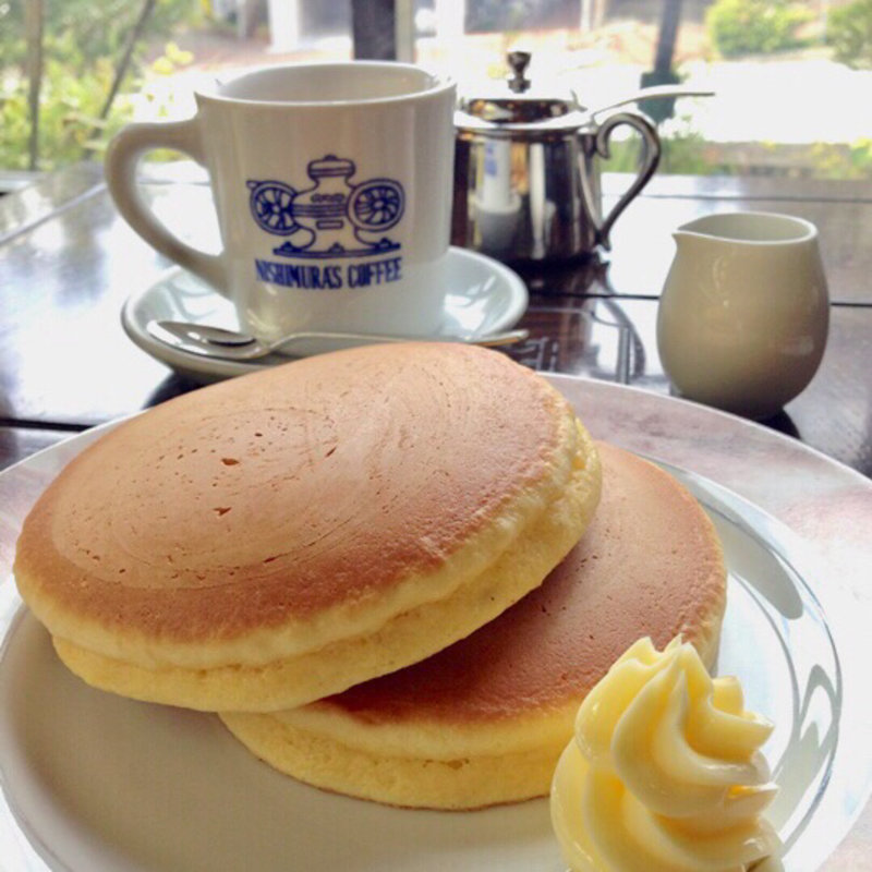 ホットケーキ(神戸にしむら珈琲店 御影店)