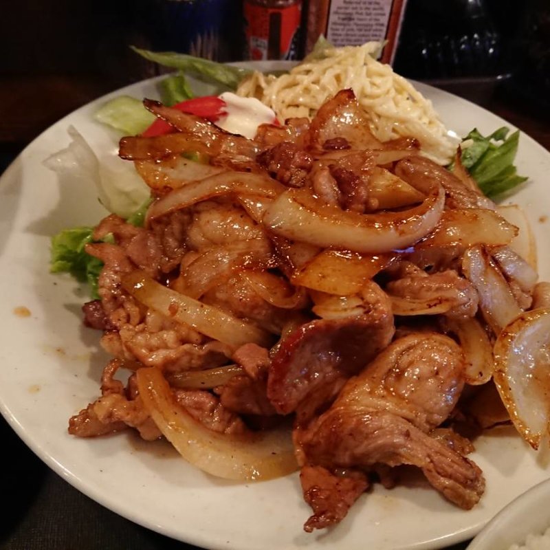 生姜焼き(居酒屋 葉月)