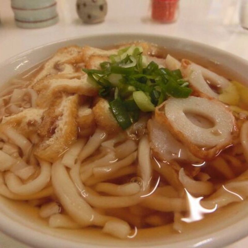 うどん(竹輪入)(大井食堂 )