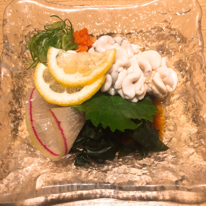 白子ポン酢(旬彩 Kiaji)