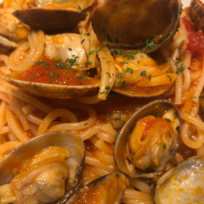 ボンゴレロッソ(スパゲッティ食堂ドナ 新宿紀伊國屋店 )