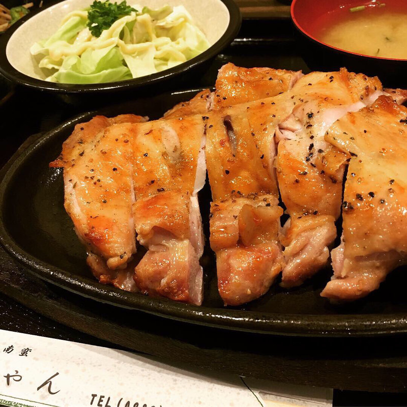 もも焼き定食(直ちゃん （なおちゃん）)