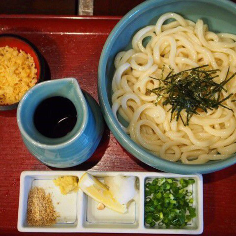 ざるぶっかけ(うどん本陣 山田家 本店 （やまだや）)