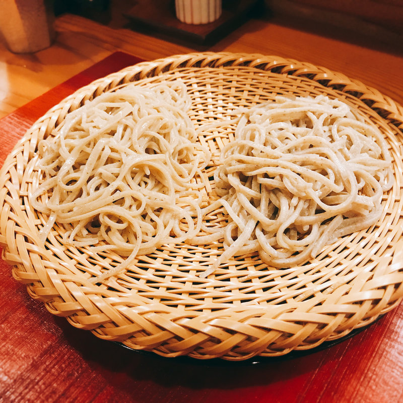 二色せいろ(巽蕎麦 志ま平)