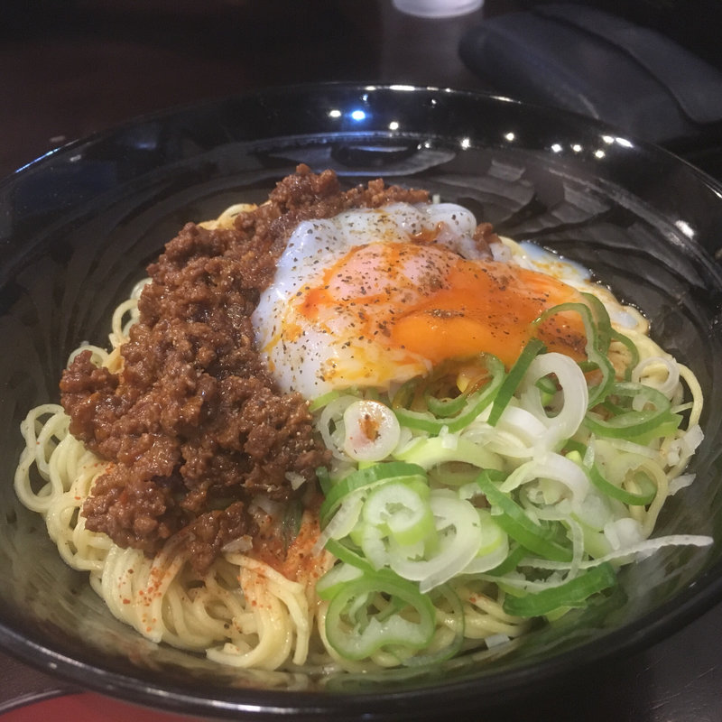 担々麺追い飯付(自家製麺 KANARI （カナリ）)