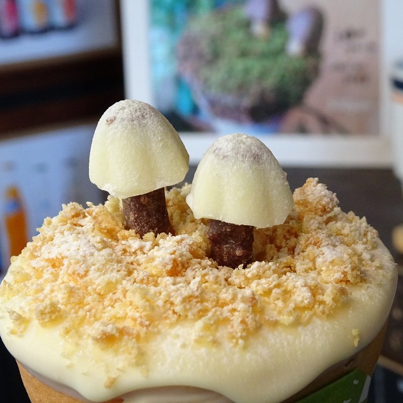 ホワイト植木鉢クレープ(HAHAHA CREPE)