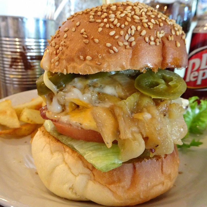 ゴルゴンゾーラハラペーニョバーガー(ジャンク )
