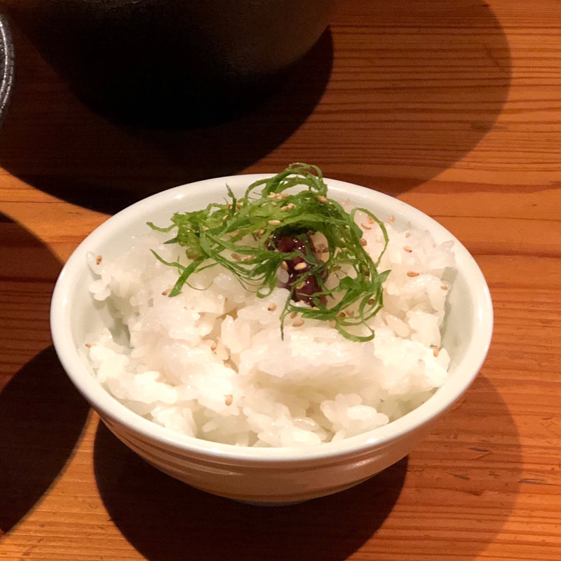 ライス（練り梅入り）(やま茶屋 季石庵 （キセキアン）)