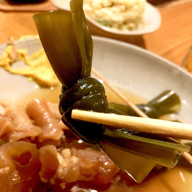 おでん（昆布）(酒蔵 大太鼓)