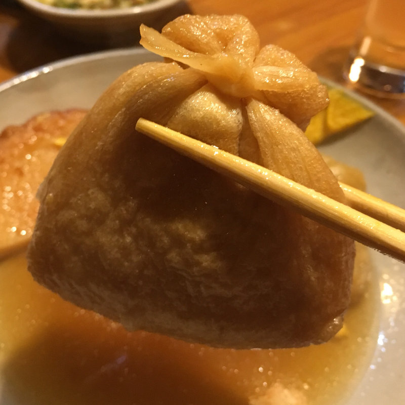 おでん（もちきんちゃく）(酒蔵 大太鼓)