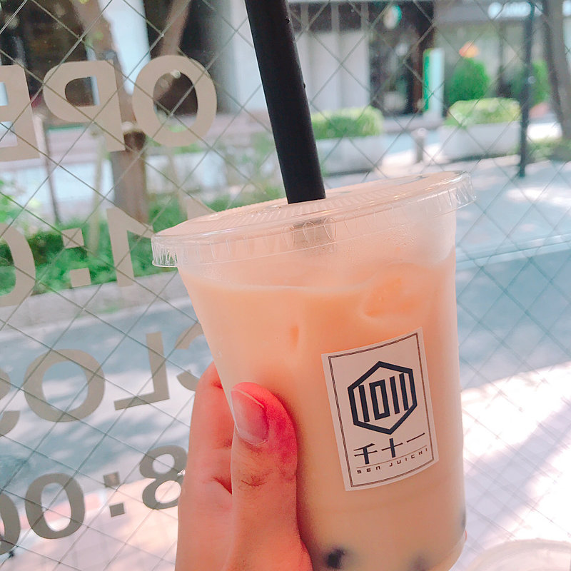 ジャスミンタピオカミルクティー(千十一 タピオカ専門店)