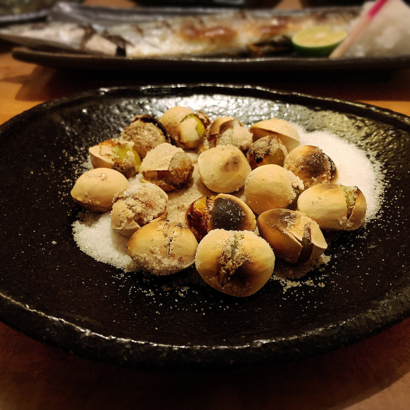 塩煎り銀杏(喜口商店)