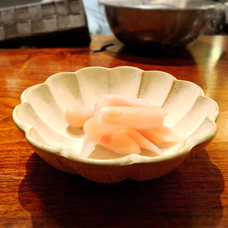 生姜甘酢漬け(メシ酒場 鈴木ちゃん)