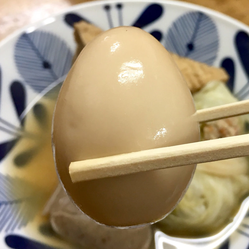 おでん（たまご）(旦過うどん)