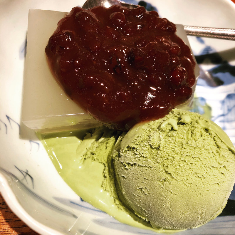 抹茶あずきゼリー(かつ吉 日比谷国際ビル店 )