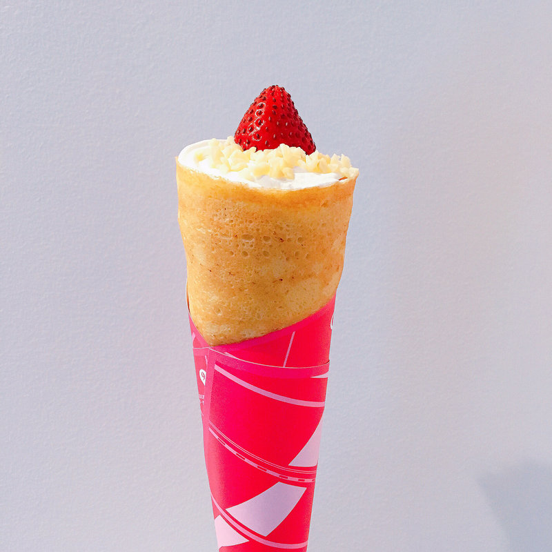 イチゴプレーン(コムクレープ)