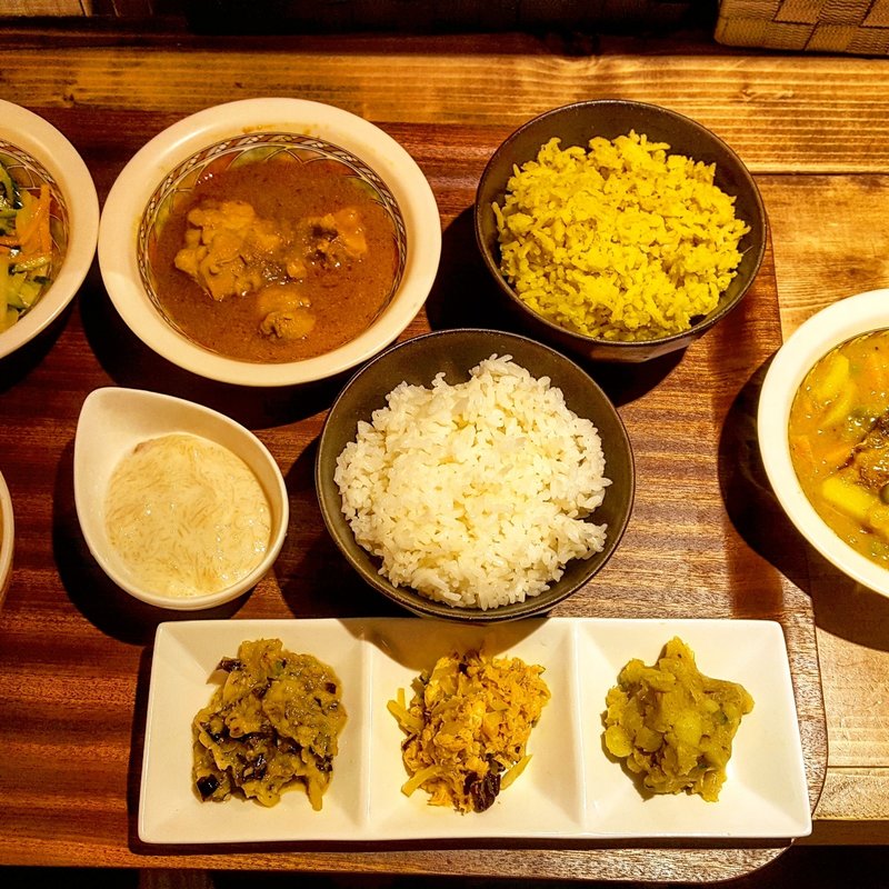 ベンガル料理スペシャルセット(トルカリ(TORKARI))