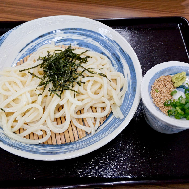 ざるうどん(農家レストラン 結願の郷)