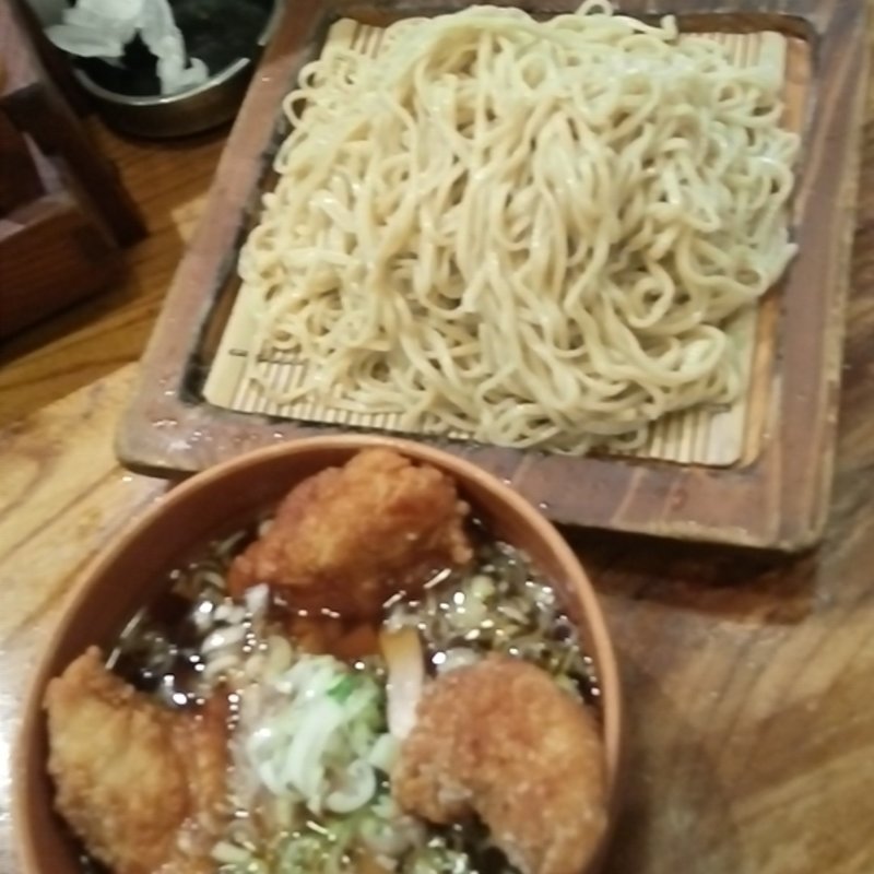 ミックスつけ麺(新高揚)