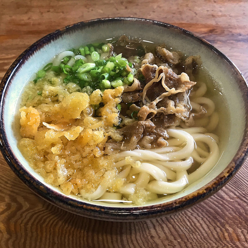 肉うどん(わらごや )