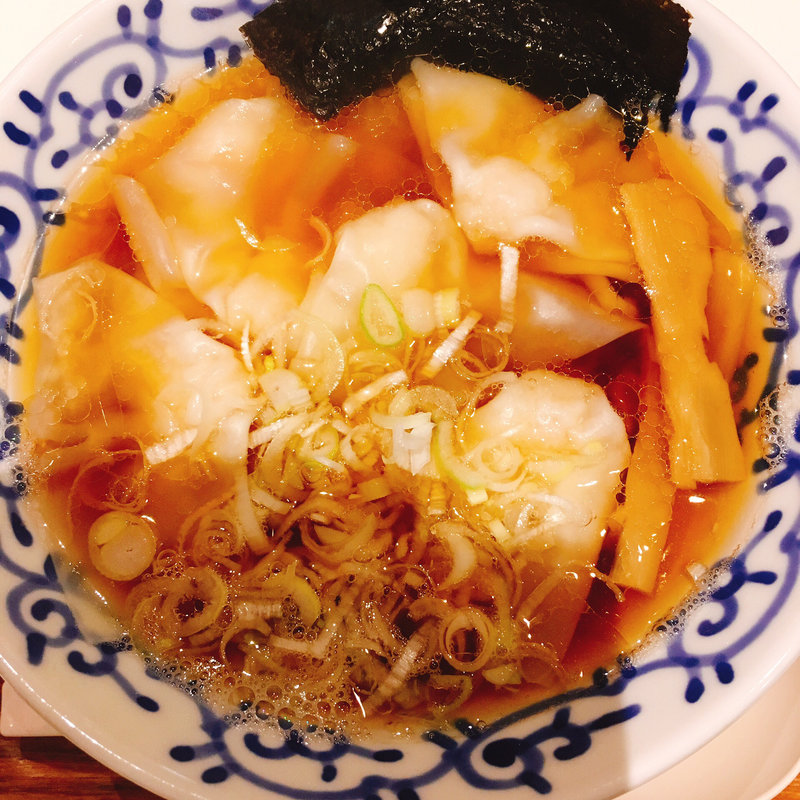 エビワンタン(支那そば 月や 本店)