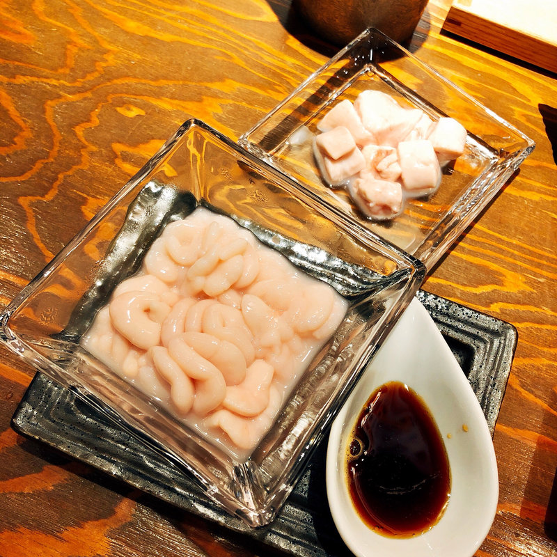 旬 白子2種盛(利尻うに小屋 )