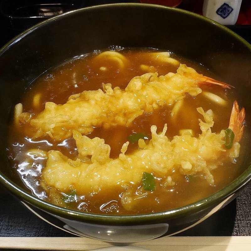 カレー天ぷらうどん(カレー天ぷらうどん あさひ)