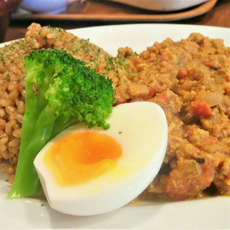 レンコンキーマカレー(オニヤンマ コーヒー&ビア)