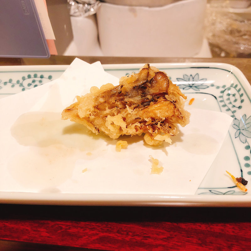 舞茸の天ぷら(天ぷら新宿つな八 総本店)