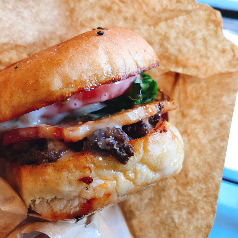 バーベキューベーコンチーズバーガー(THE BURGER CRAFT)