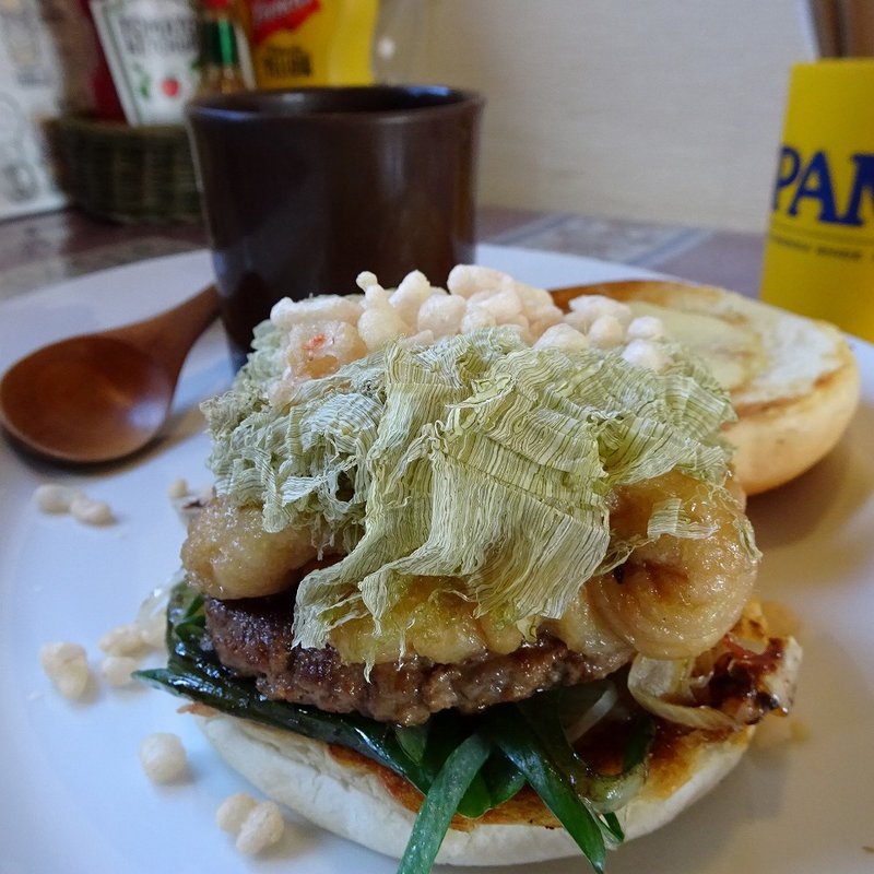 きつねばーがー(アオラニカフェ)