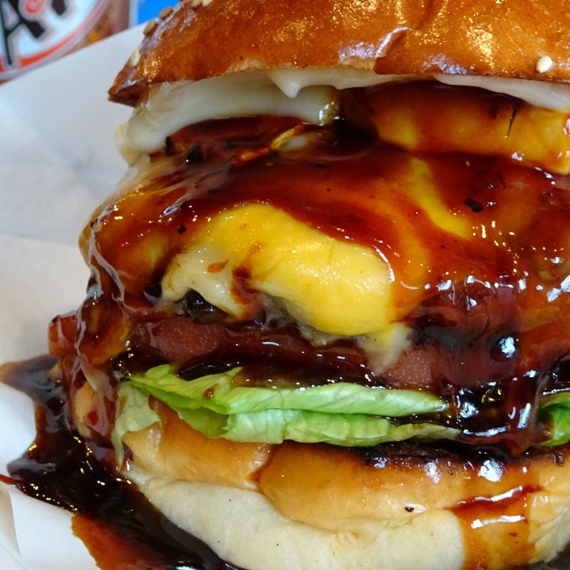 照り焼きクワトロチーズバーガー(ボンファイアー （Bon Fire）)