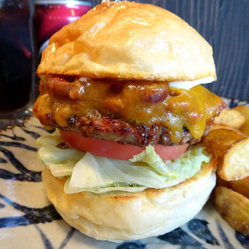 チリバーガー＋チーズ(三六〇 さんろくまる)