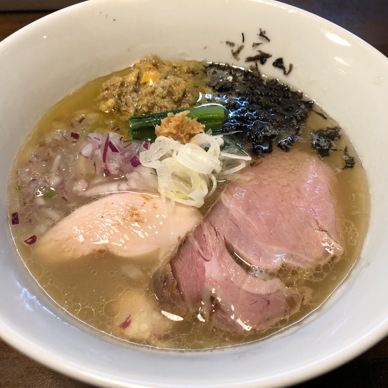 鮮魚の潮そば(貝節麺raik （カイブシメンライク）)