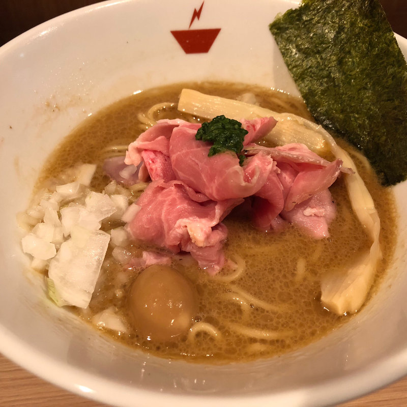 蟹そば(Crub台風。)