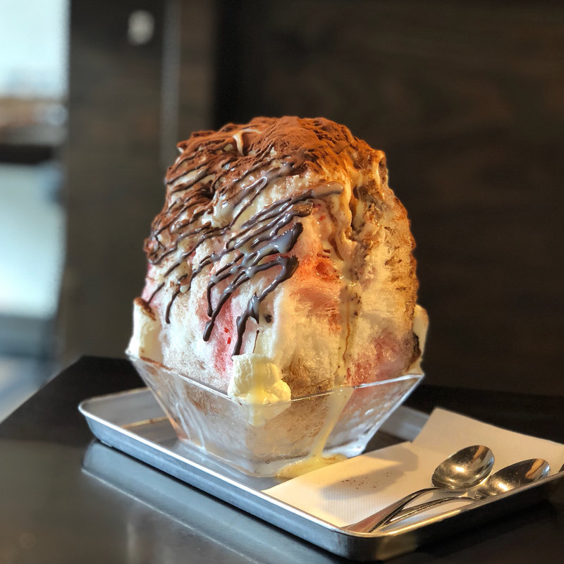 カカオラズベリーミルク+チョコ(マツシタキッチン)